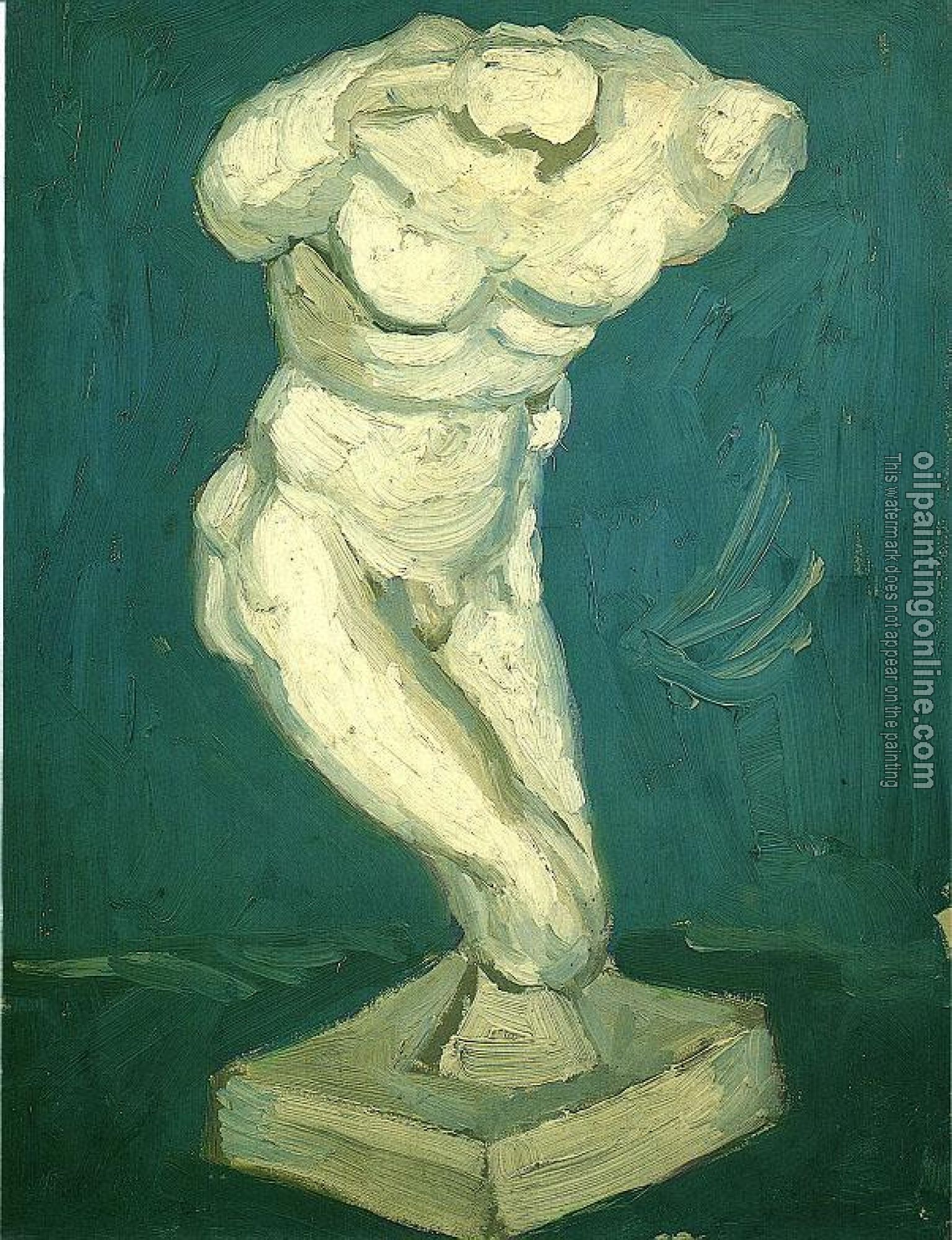 Gogh, Vincent van - Plaster Statuette of a Male Torso